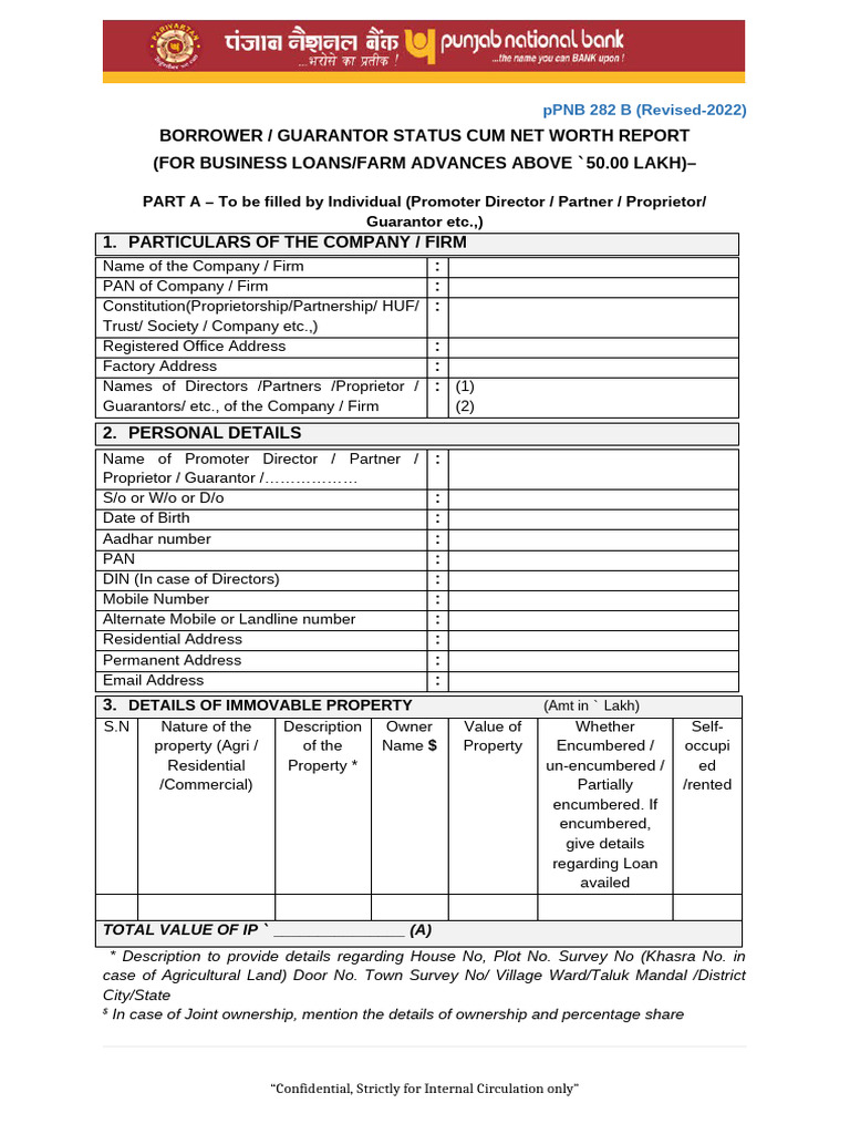 Net Worth Report for Loan Applications | PDF | Equity (Finance) | Insurance