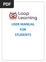 Loop Learning Manual For Students - 24-25 | PDF | Mobile App | Google Play