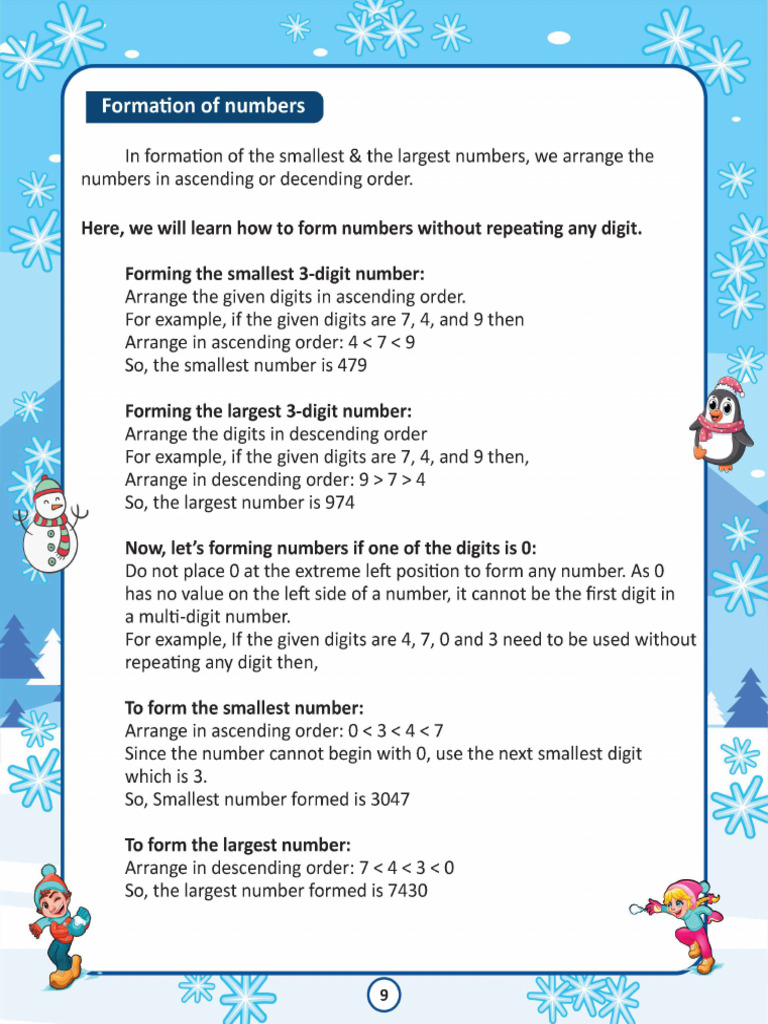 Formation of Numbers | PDF