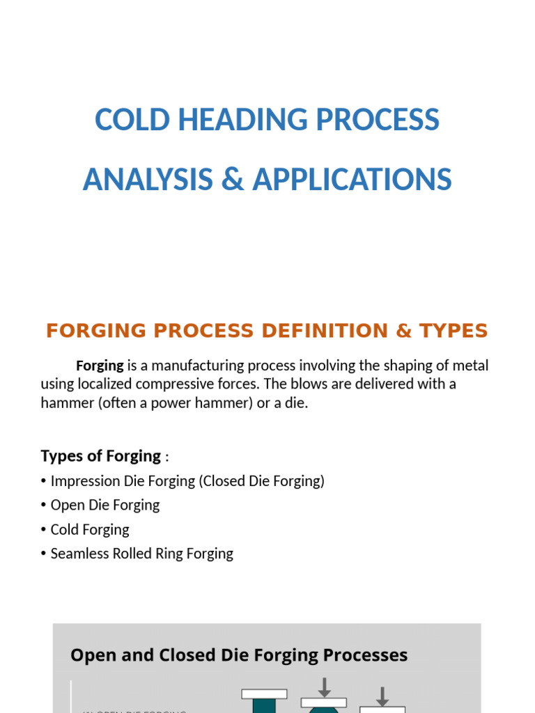 Cold Heading - 014 | PDF