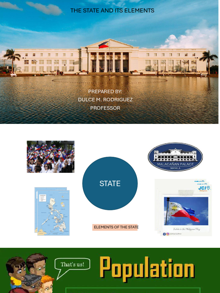Elements and Functions of the State | PDF | Presidents Of The United ...