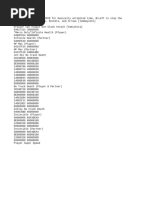 REC Cheat Codes for Enhanced Gameplay | PDF