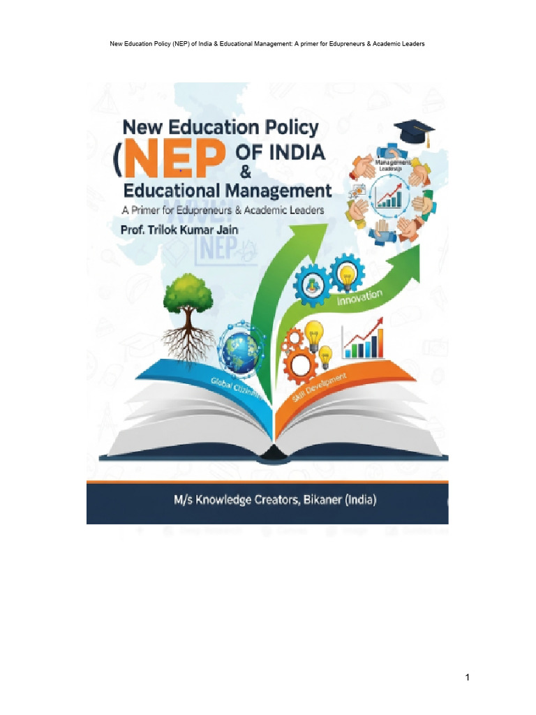 NEP 2020: Guide for Edupreneurs & Leaders | PDF | Course Credit ...