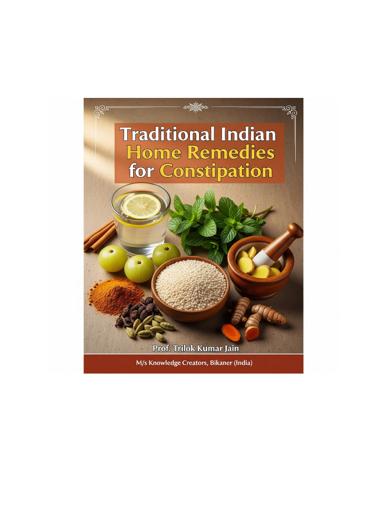 Indian Home Remedies for Constipation | PDF | Constipation | Rectum