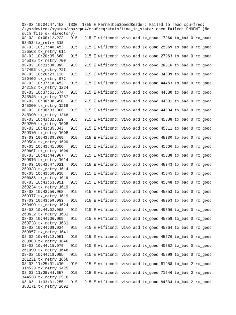 Log | PDF | Computer Science | Operating System Families