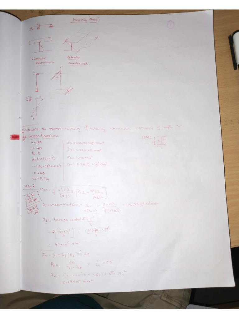 Steel - Design - Post Mid Sem Notes | PDF