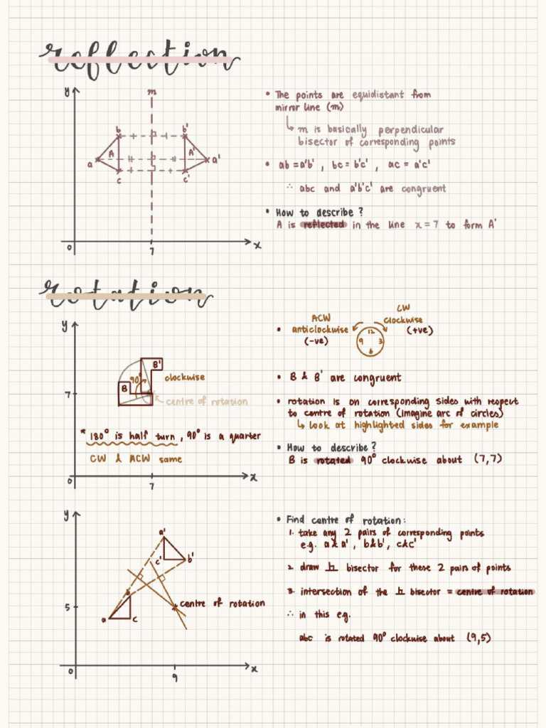Transformation Notes | PDF