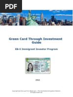 Download Green Card Through Investment EB-5 Program Guide by Marco Mantovani SN90156975 doc pdf