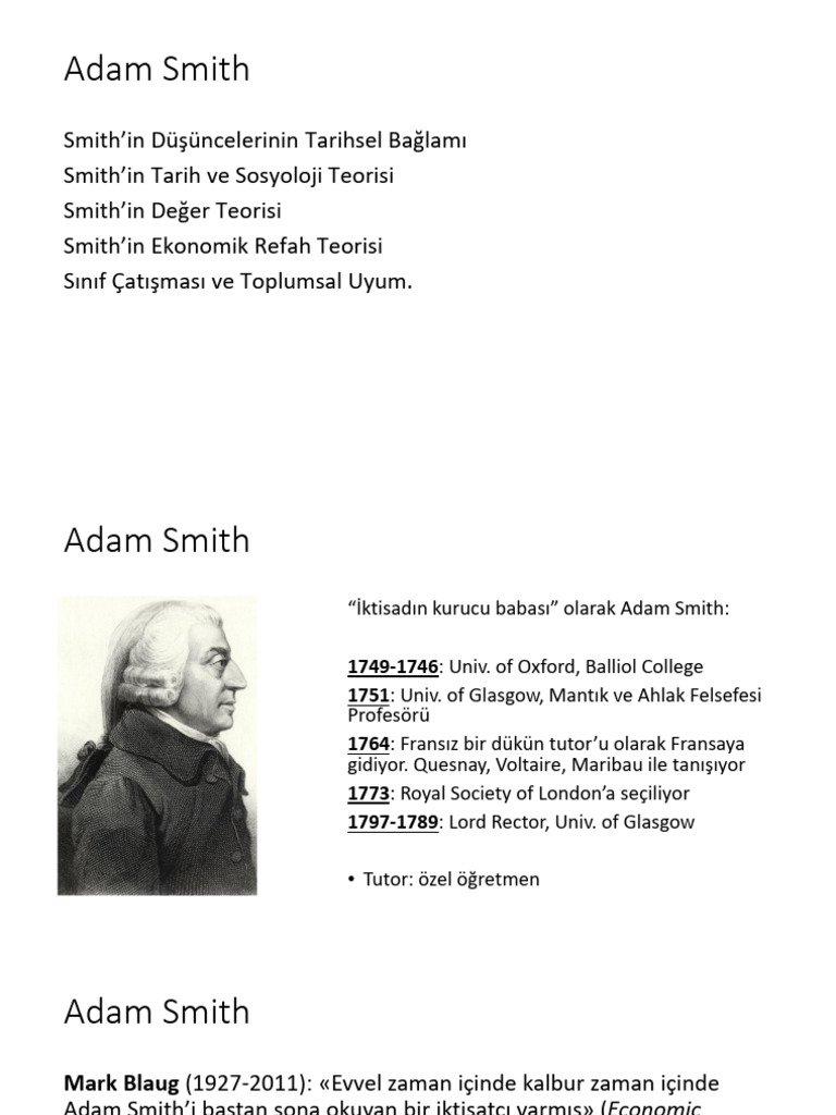6 Adam Smith | PDF