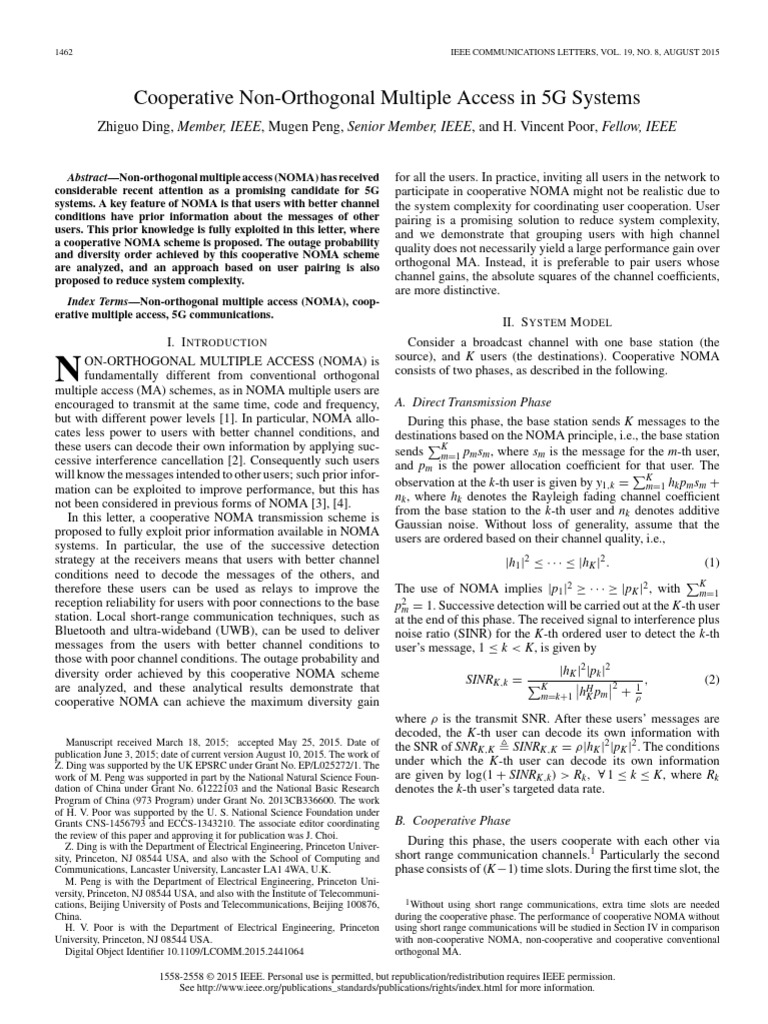 IEEE Comm Letters Sample | PDF | Ultra Wideband | Telecommunications ...