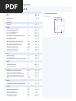 PFC 150x75x18 Cross-Section Properties | PDF | Bending | Structural ...