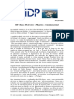 IDP relança debate sobre o Algarve e a economia nacional