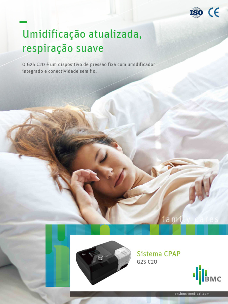 CPAP G2S C20: Umidificação e Conforto | PDF | Informática