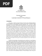 Download Doctrinal Assessment of the LCWR by Religion News Service SN90163979 doc pdf