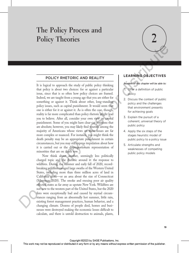 Understanding Public Policy Dynamics | PDF | Policy | Theory