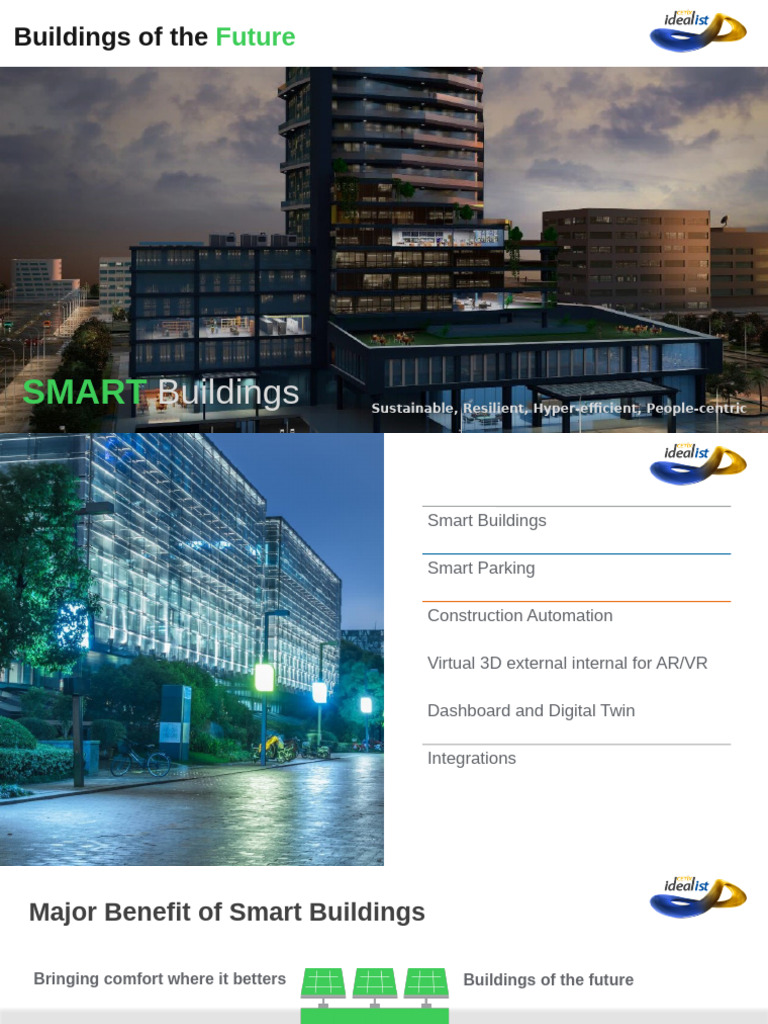Future Smart Building Innovations | PDF | Parking | Augmented Reality
