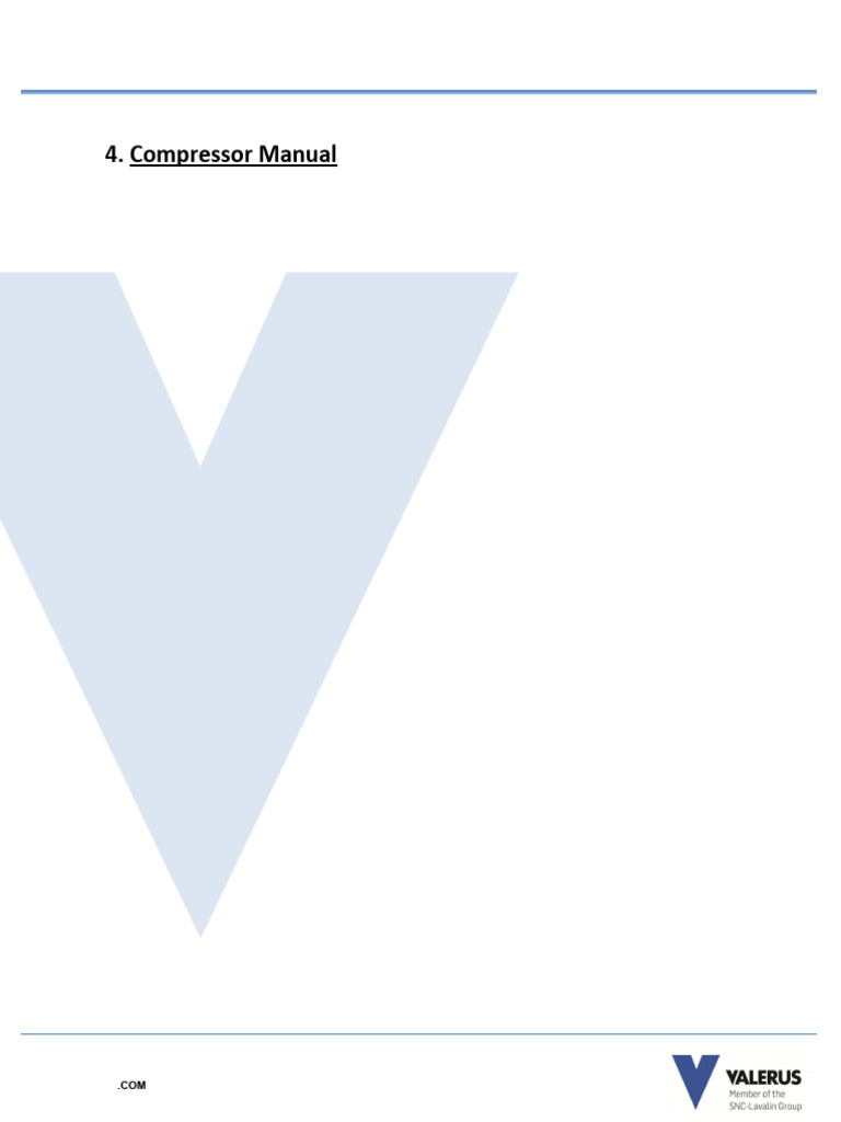 Compressor Manual - English | PDF | Piston | Mechanical Engineering