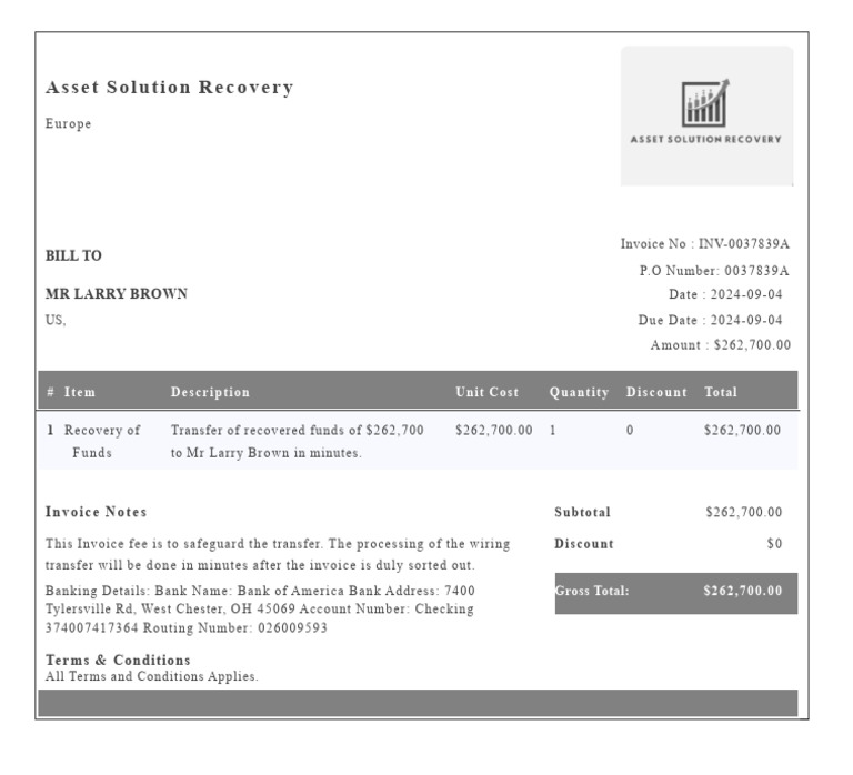 Final Invoice | PDF