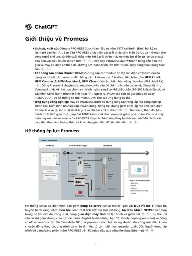 Giới Thiệu Về Promess | PDF