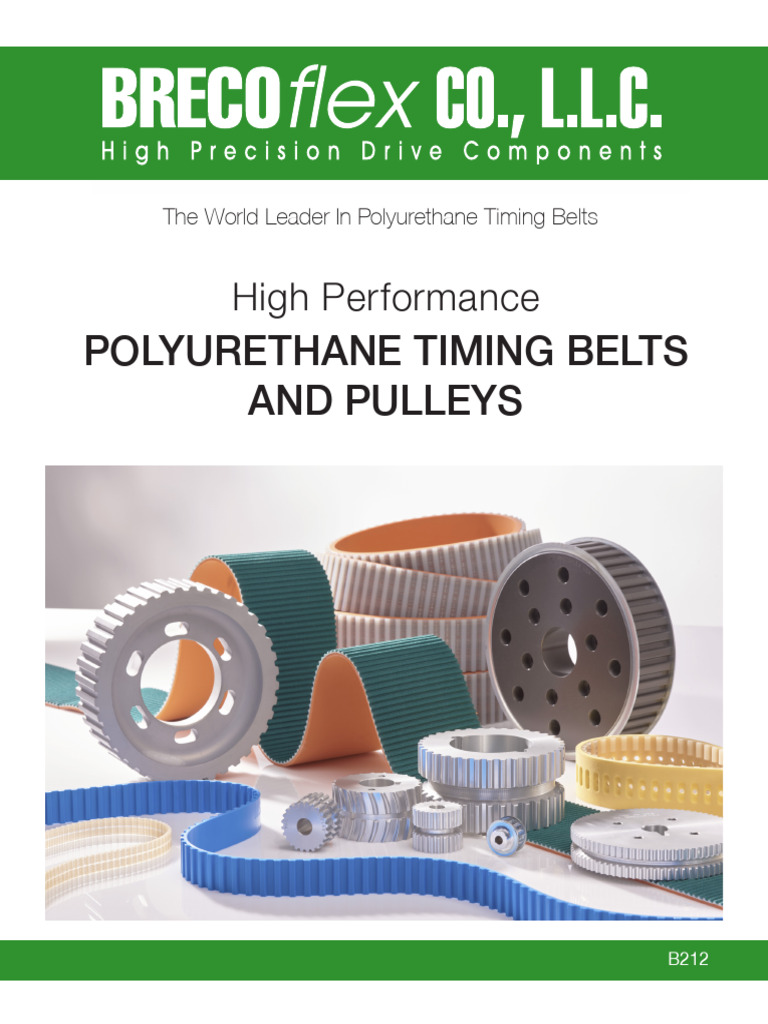 BRECOflex Polyurethane Timing Belts | PDF | Belt (Mechanical ...