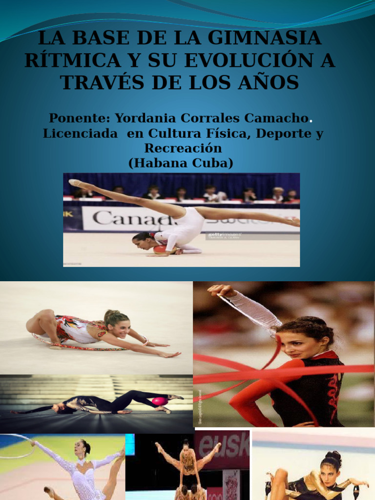 Evolución de la Gimnasia Rítmica | PDF | Gimnasia | Bailes