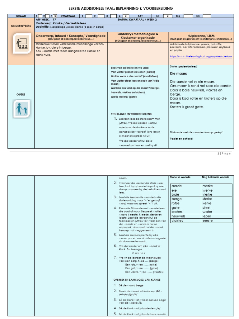 GF GR 3 Afrikaans | PDF