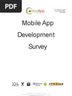 Download Mobile App Developer Survey by ComboApp SN90170704 doc pdf