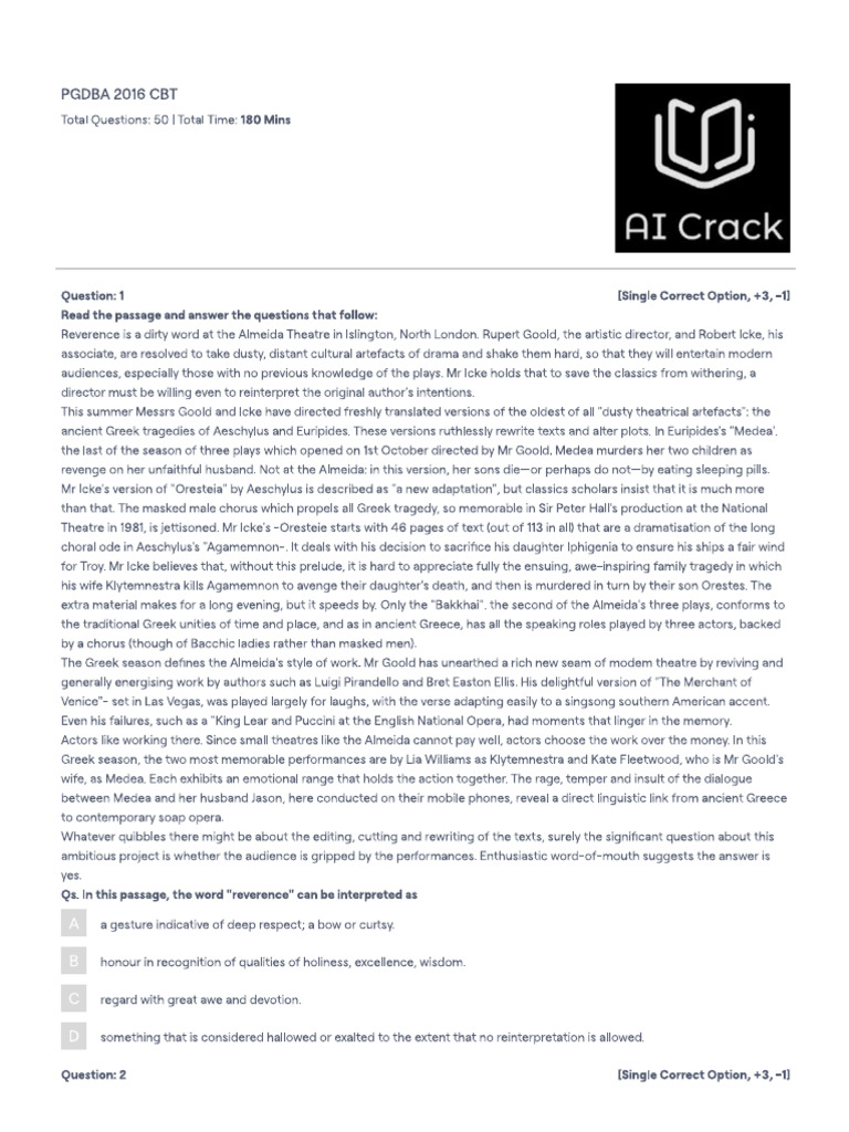 Pgdba 2016 | PDF