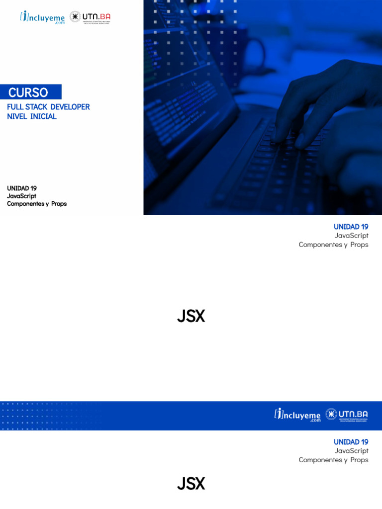 19 React Componentes y Props - PPTX 1 | PDF | Script Java | HTML