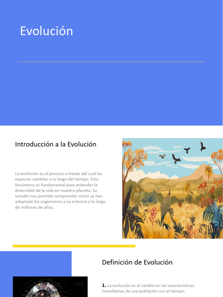 Fundamentos de la Evolución Biológica | PDF | Evolución | Seleccion natural