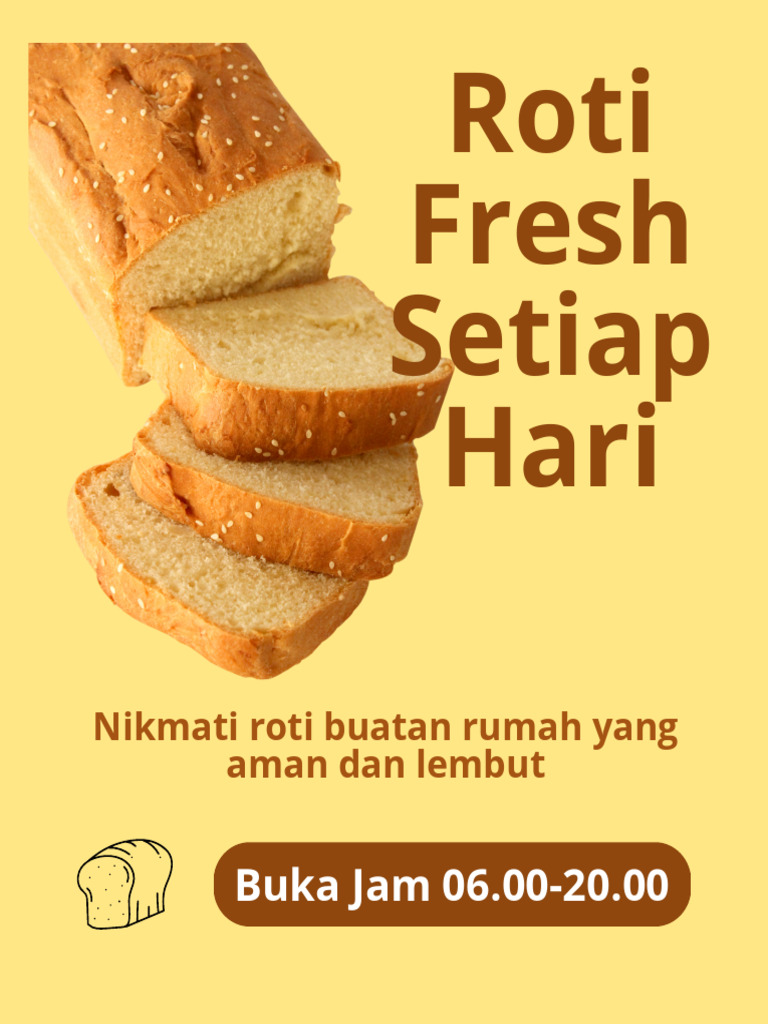 Roti Fresh Setiap Hari | PDF