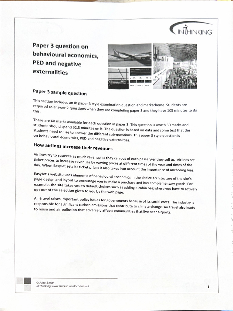 Paper 3 Question On | PDF