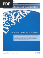 Download Vocabulary Building Workbook by  SN90174782 doc pdf
