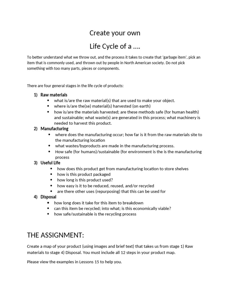 Create Your Own | PDF