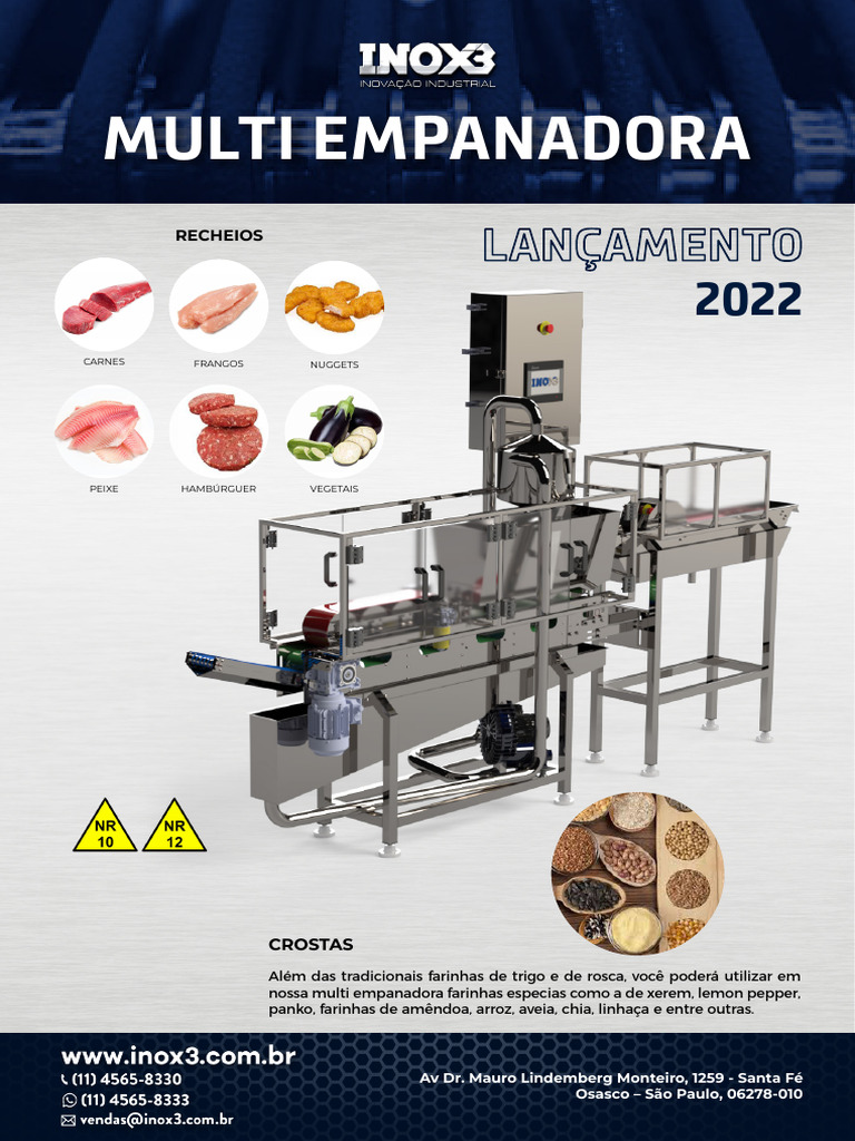 Multi Empanadora: Eficiência e Variedade | PDF