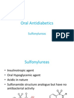 Oral Anti-diabetic Drugs