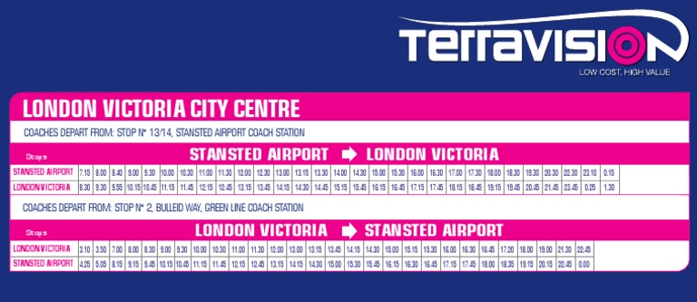 London Victoria Timetable | PDF