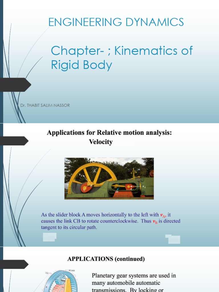 Engineering Dynamics-P21 080746 | PDF