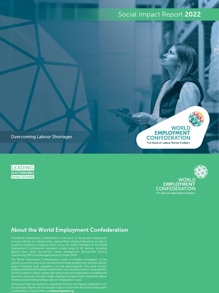 WEC Social Impact Report 2022 FINAL | PDF | Employment | Recruitment