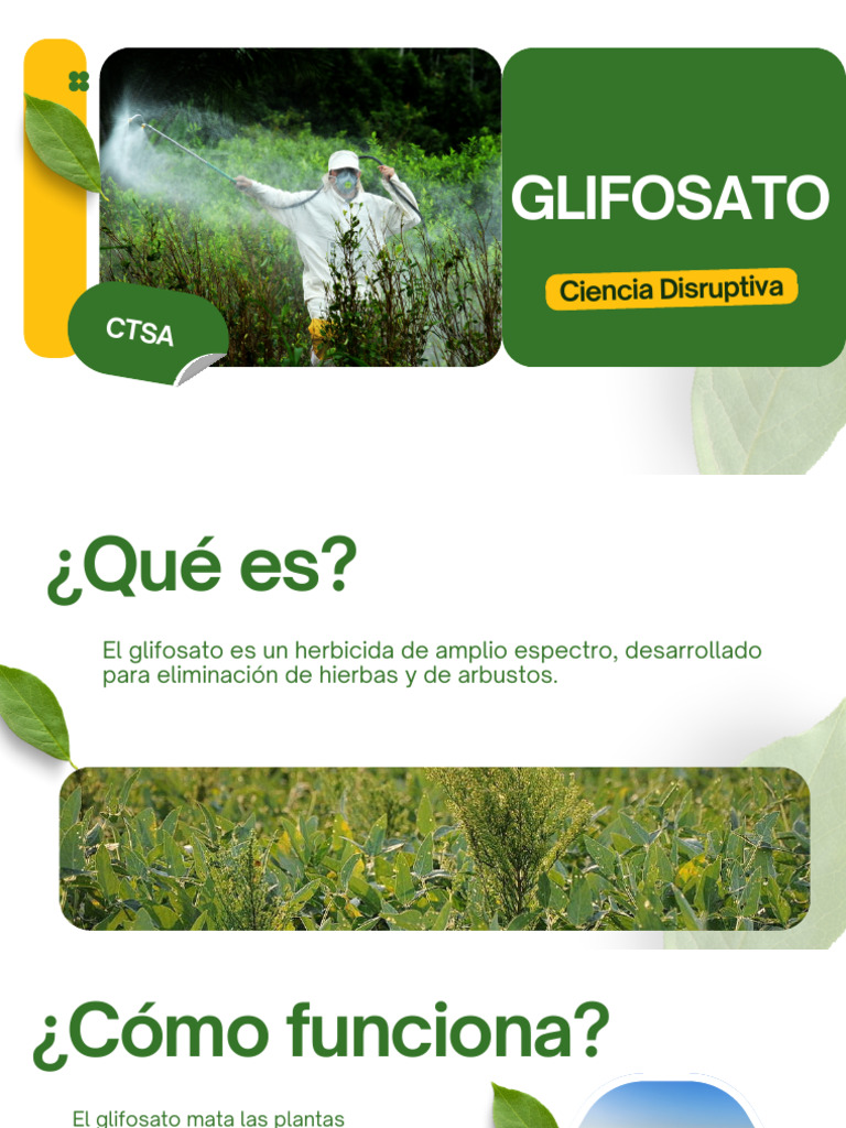 Glifosato Pdf