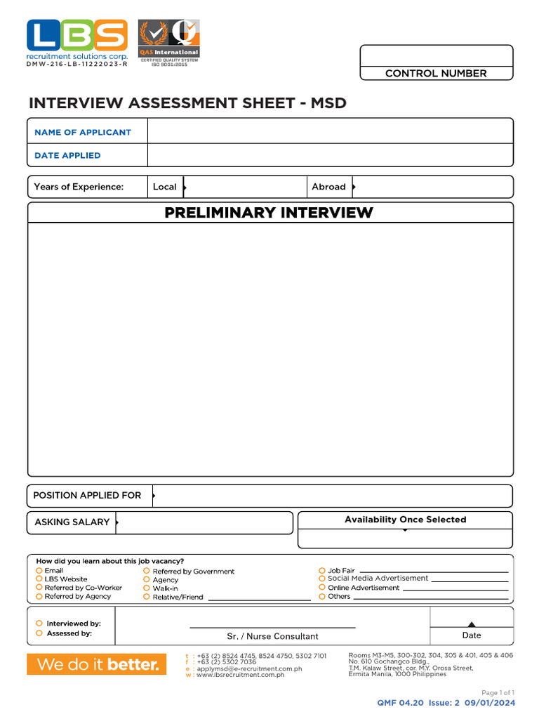 MSD Application Requirements Guide | PDF | Affidavit