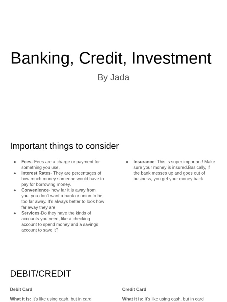 Essential Guide to Banking and Credit | PDF | Investment Fund | Finance ...