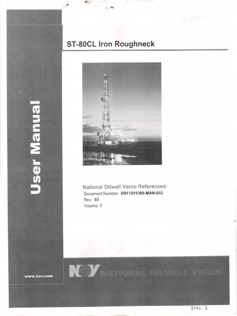 ST-80C Iron Roughneck User Manual | PDF