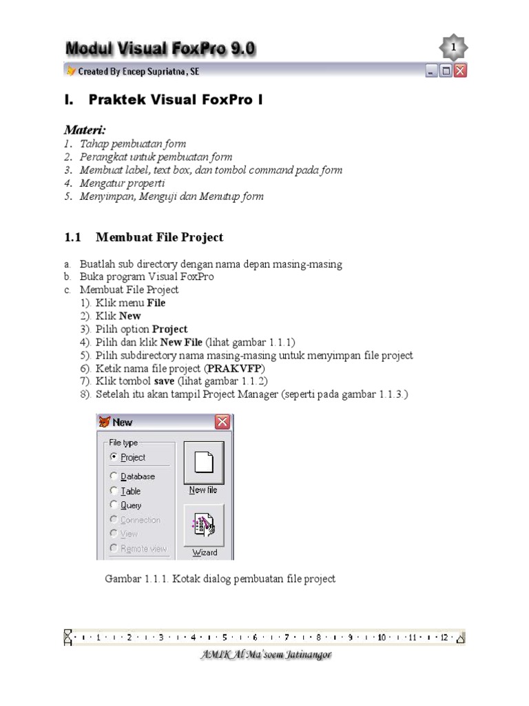 Modul Visual Foxpro Release 6 | PDF
