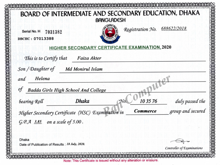 HSC PDF | PDF