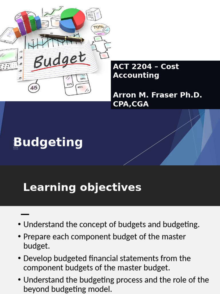 Master Budgeting and Cost Analysis Guide | PDF | Retained Earnings ...