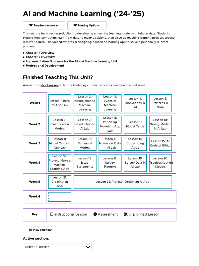 AI and Machine Learning Unit Overview | PDF | Artificial Intelligence ...