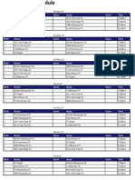 Fixtures Div 1