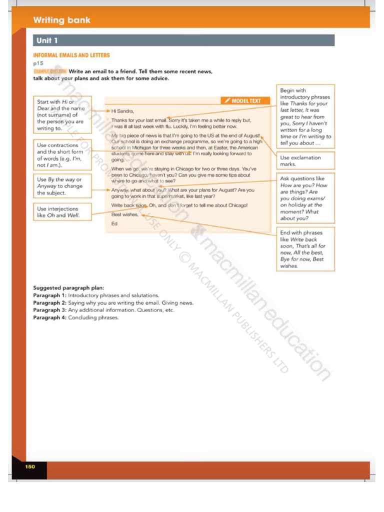 Writing Bank - Gateway B2 2nded | PDF