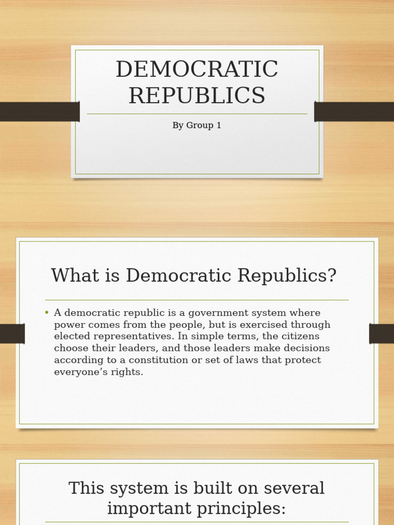 Democratic Republics | PDF